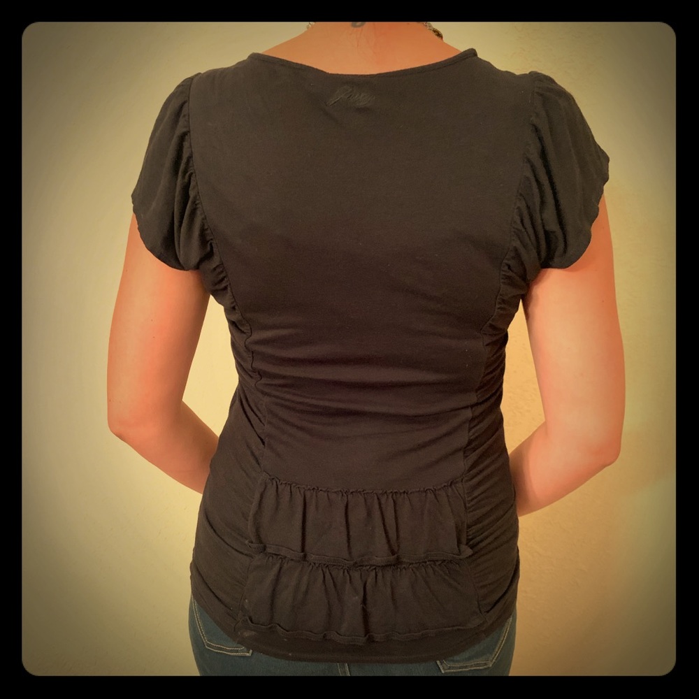 Juicy Couture: Not Just Your Basic Black Blouse